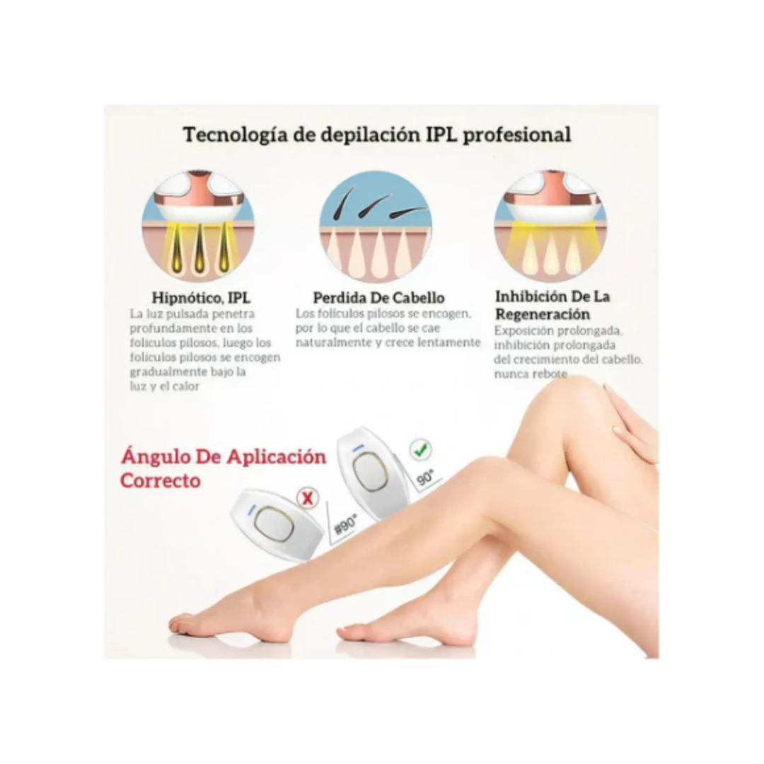 Depiladora Láser Permanente IPL