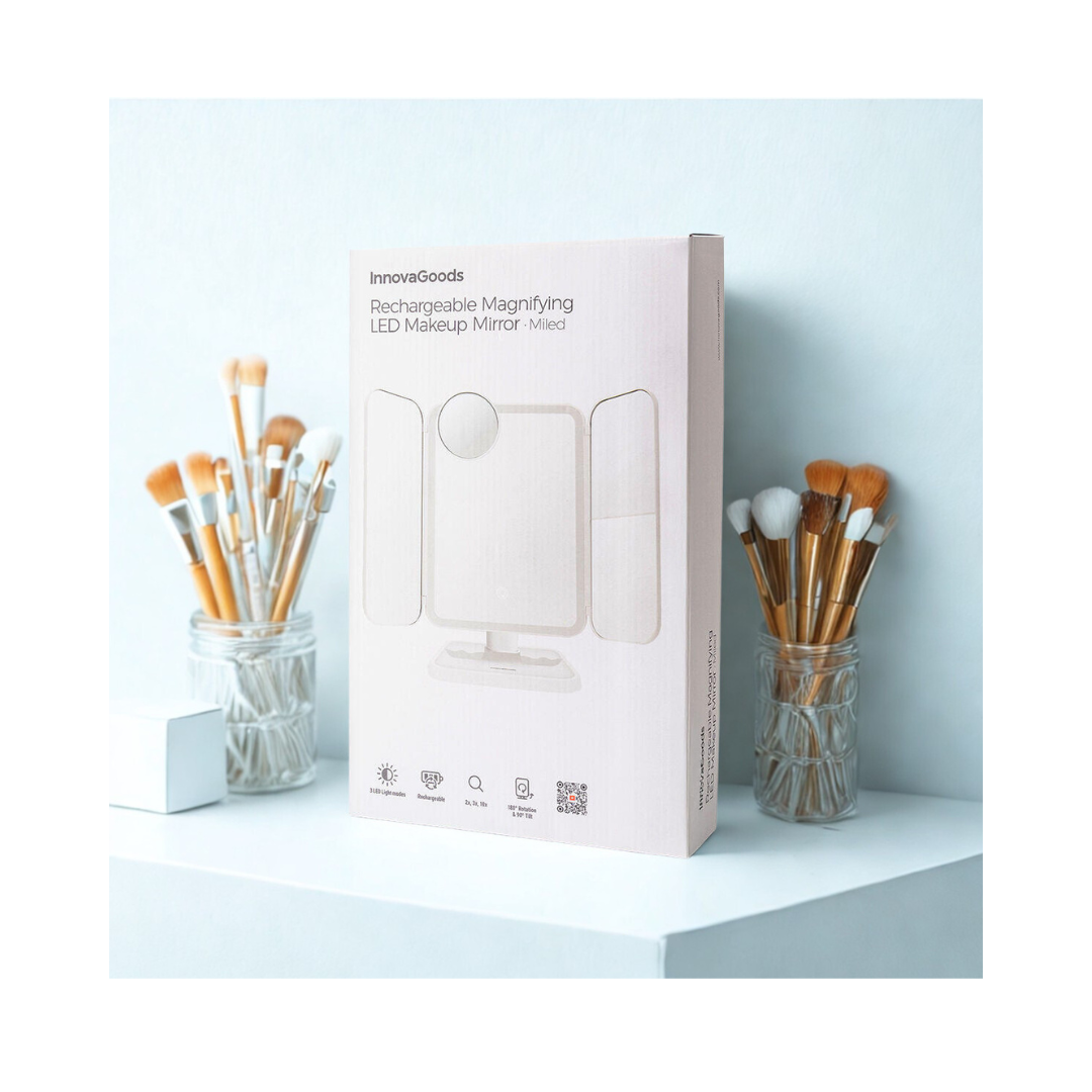 Espejo LED con Aumento Profesional