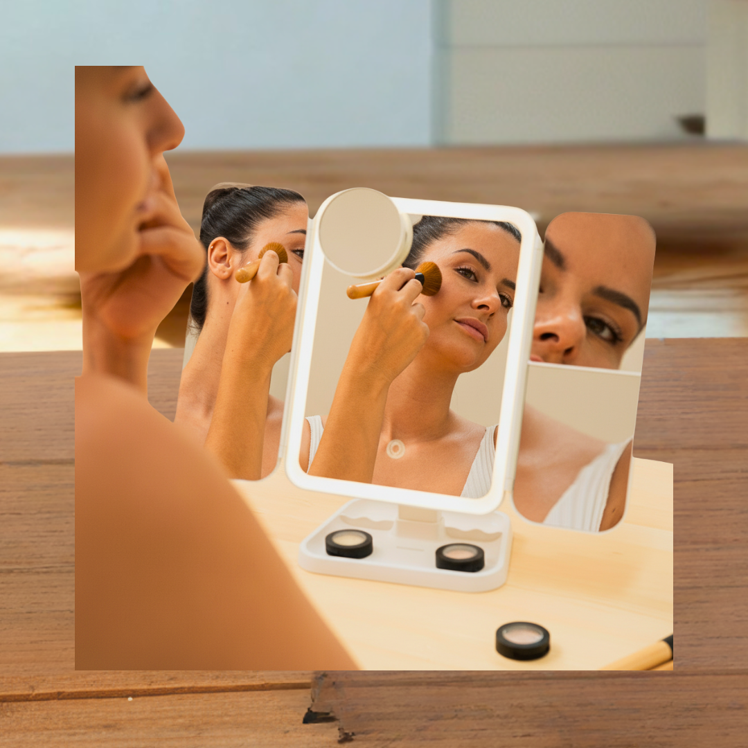 Espejo LED con Aumento Profesional