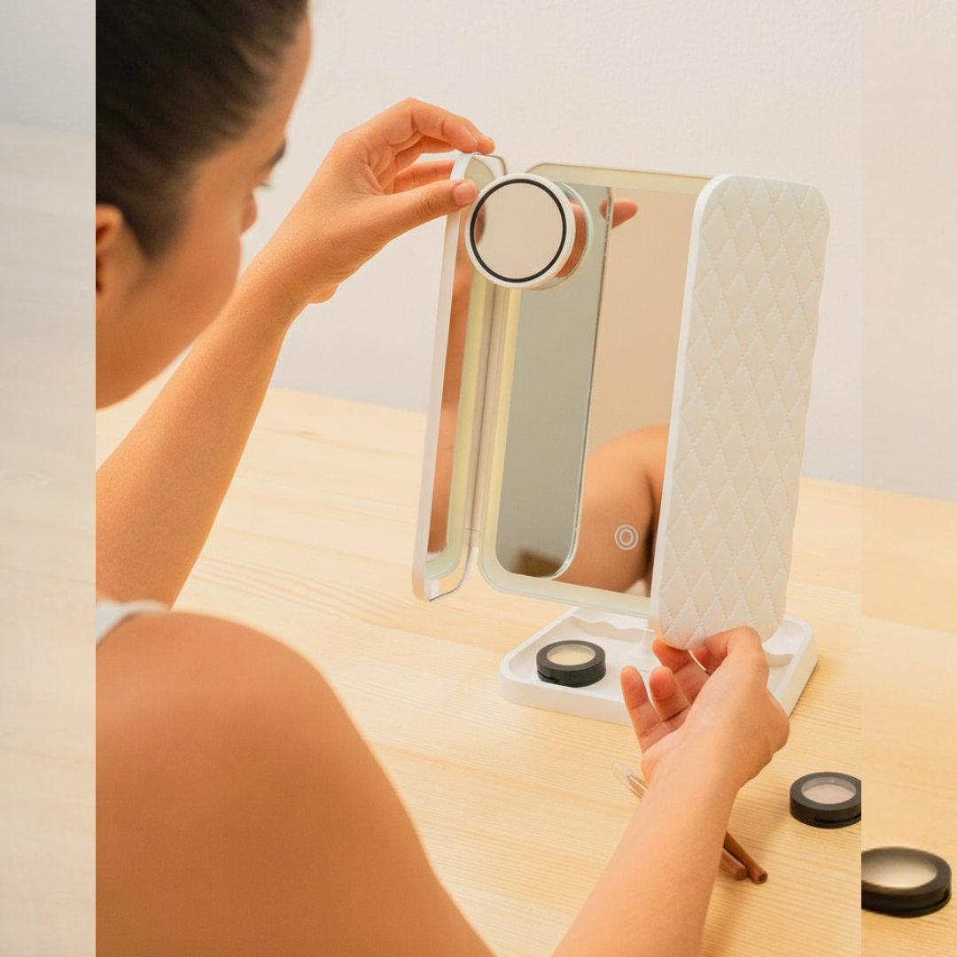 Espejo LED con Aumento Profesional