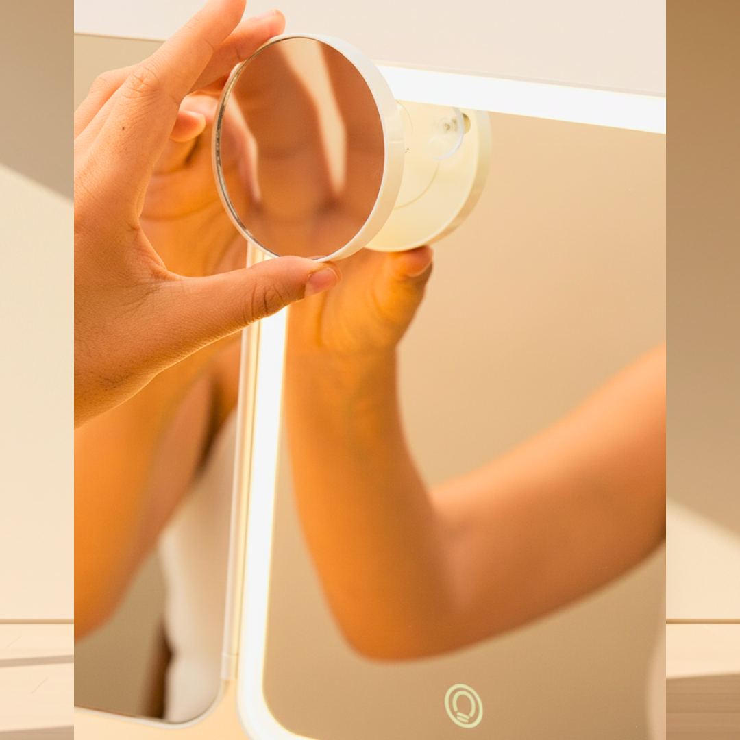 Espejo LED con Aumento Profesional