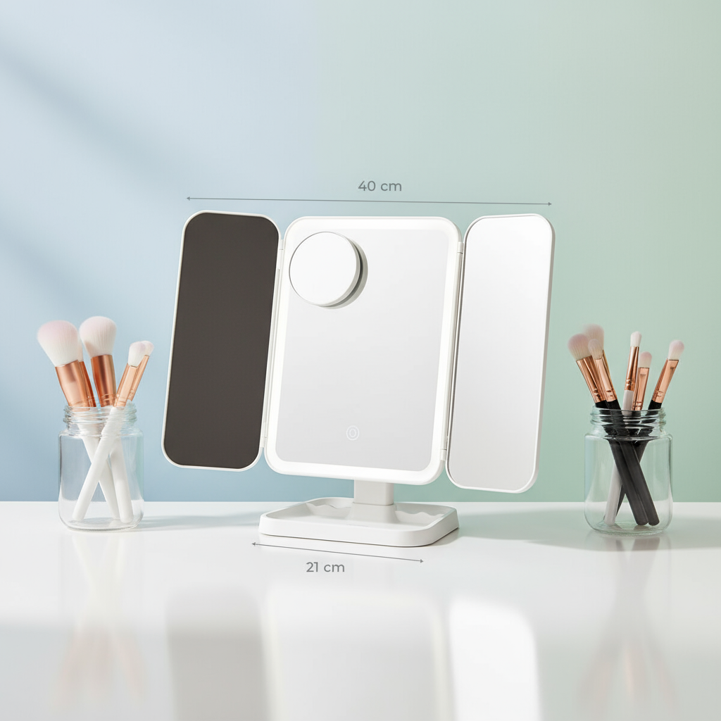 Espejo LED con Aumento Profesional