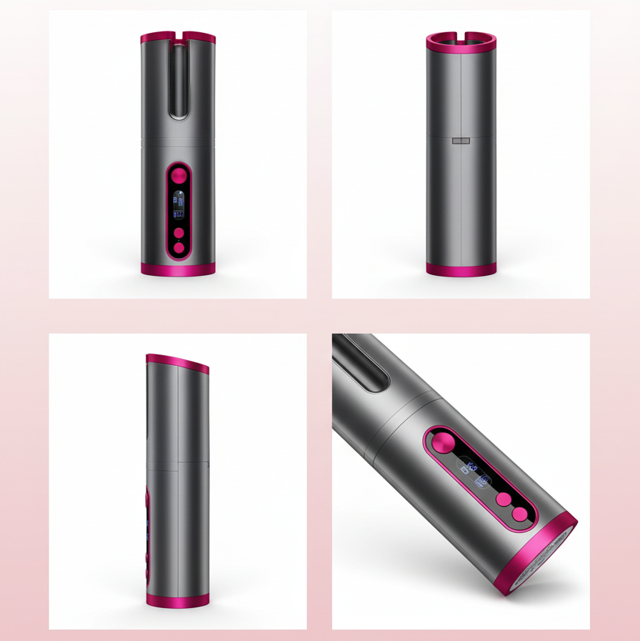 Rizador desde múltiples perspectivas - Layout catálogo